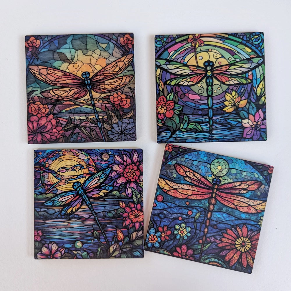 Dragonfly Coasters
