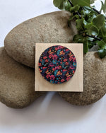 Load image into Gallery viewer, Floral butterfly brooch
