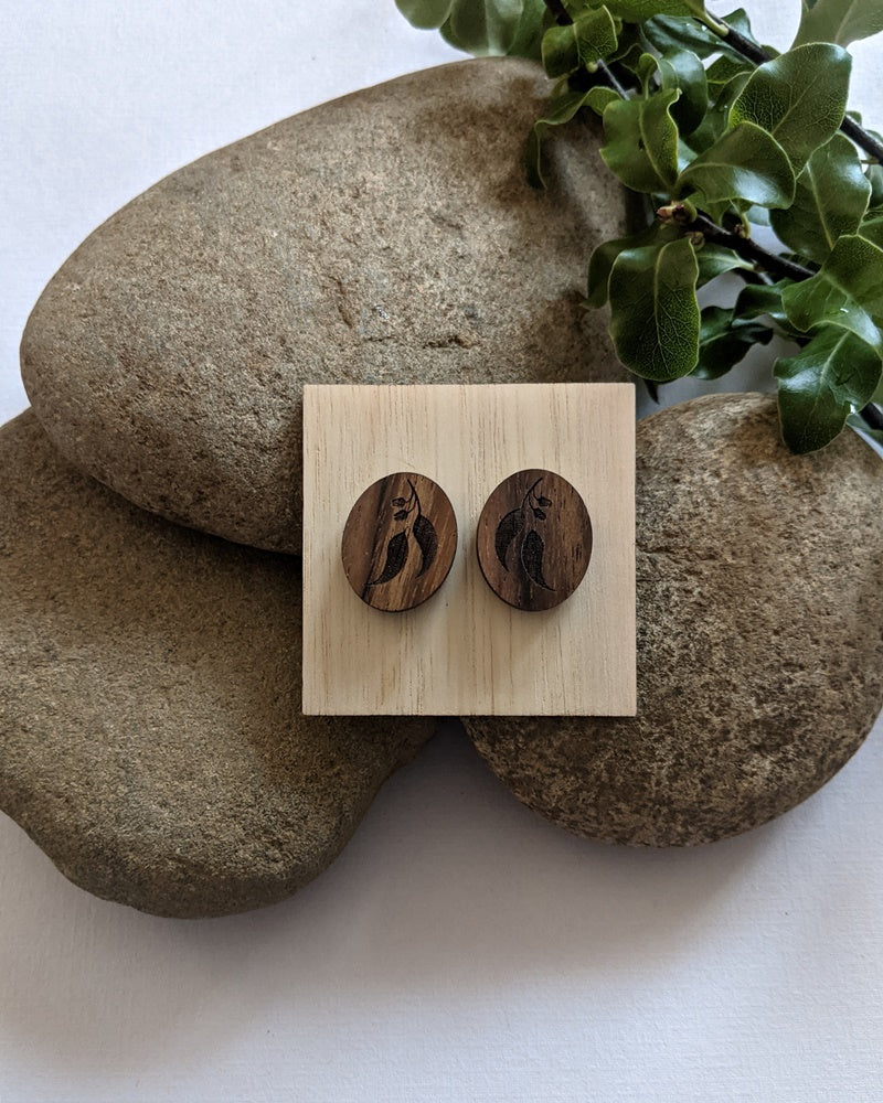Gumnut earrings