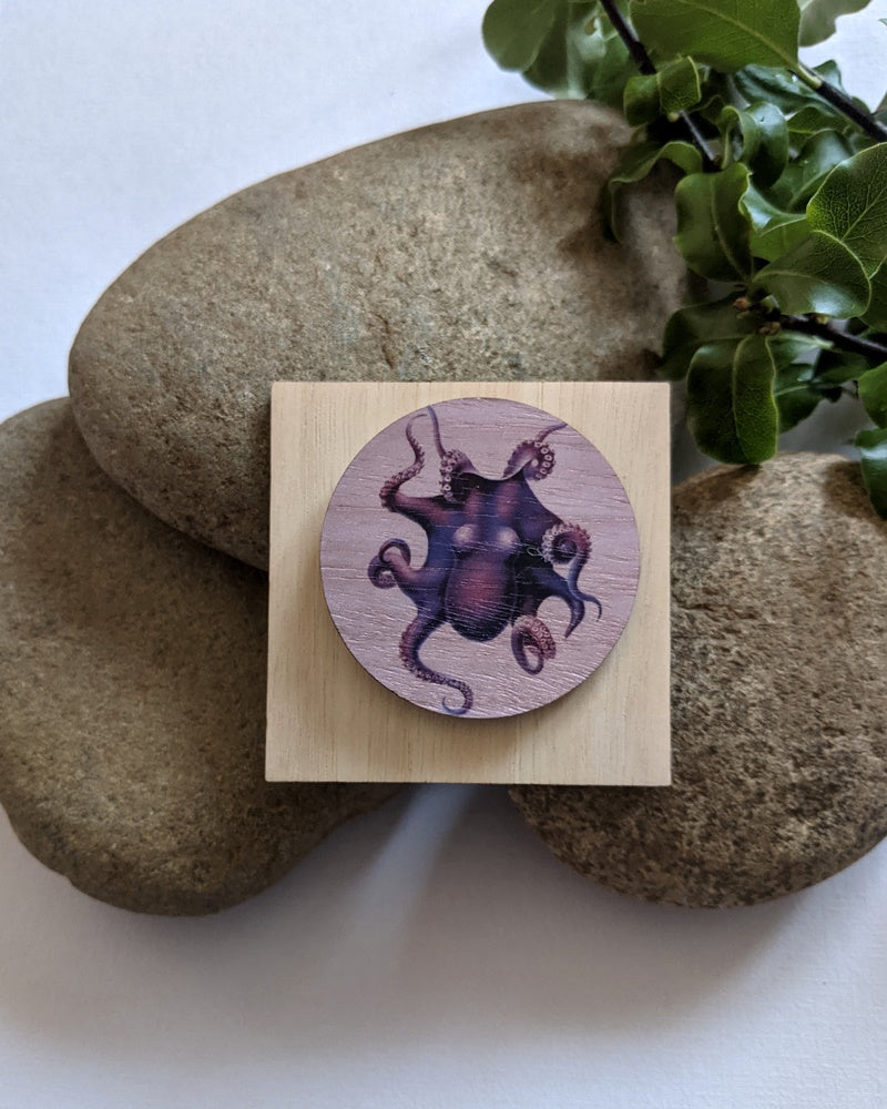 Octopus brooch