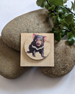 Load image into Gallery viewer, Tasmanian devil brooch
