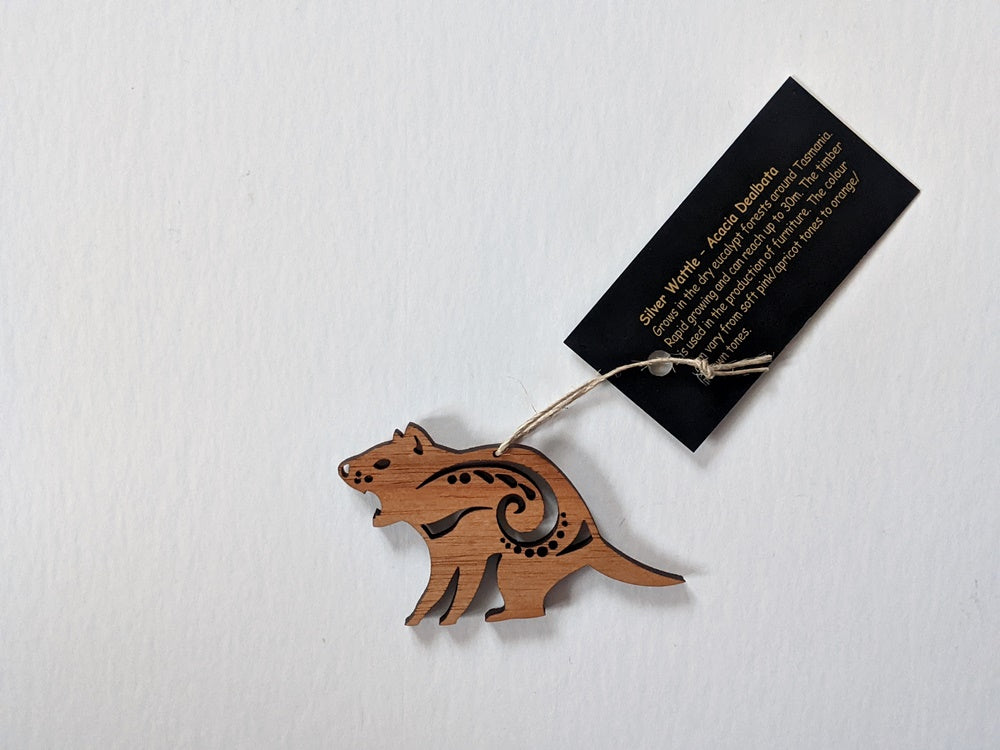 Tasmanian devil decoration