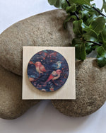 Load image into Gallery viewer, Three bird brooch
