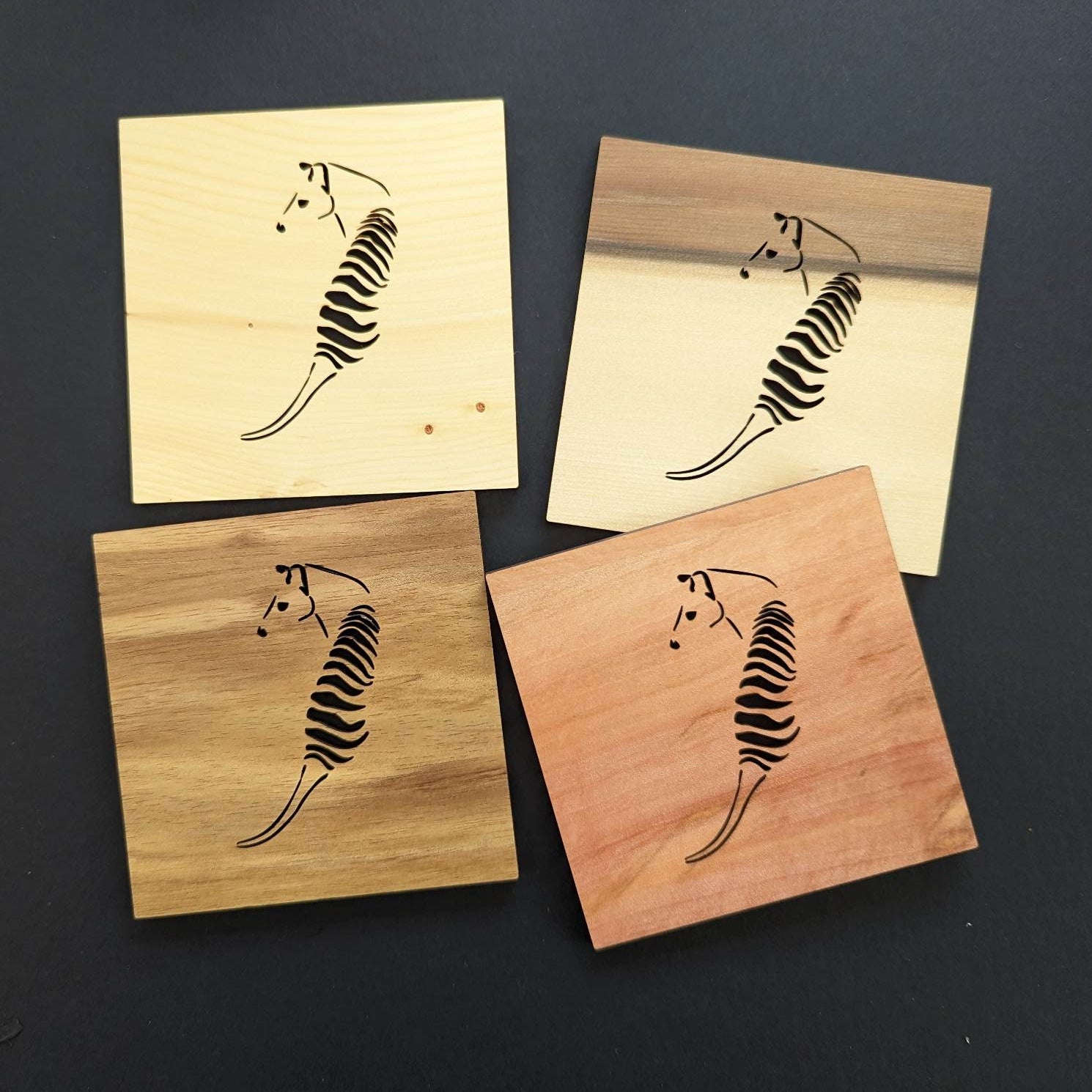 Tasmanian Tiger Coasters