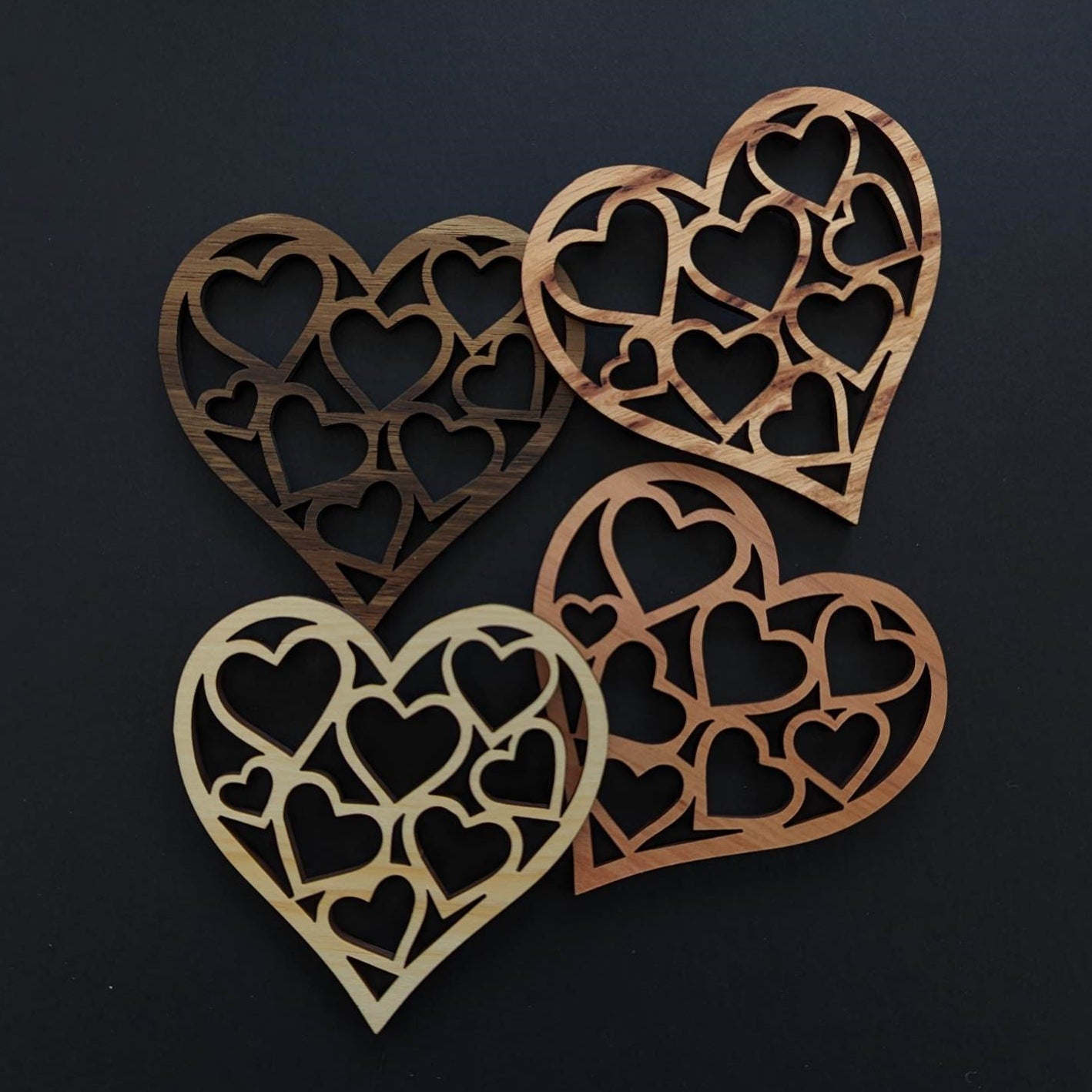 Heart Coasters