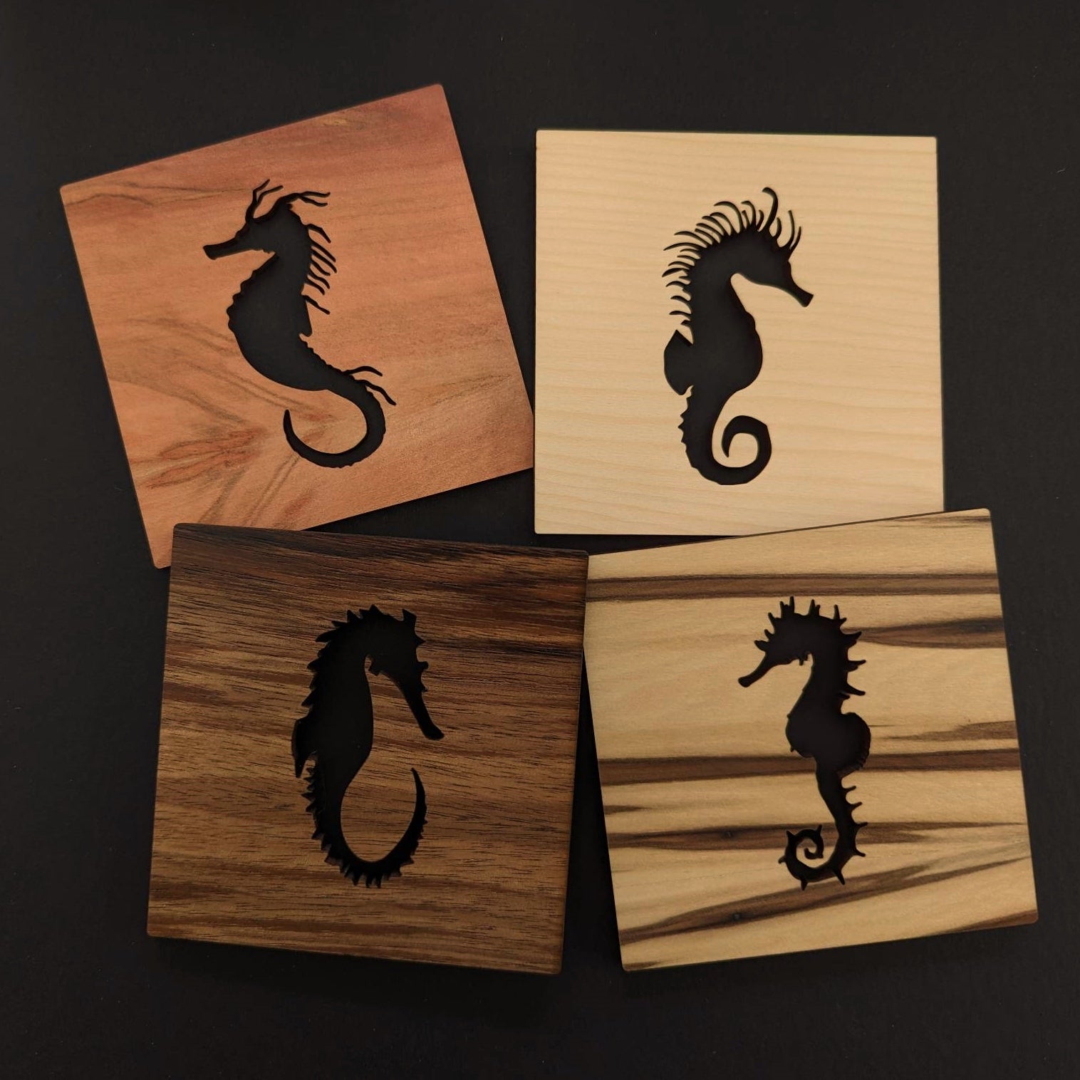 Seahorse Coasters