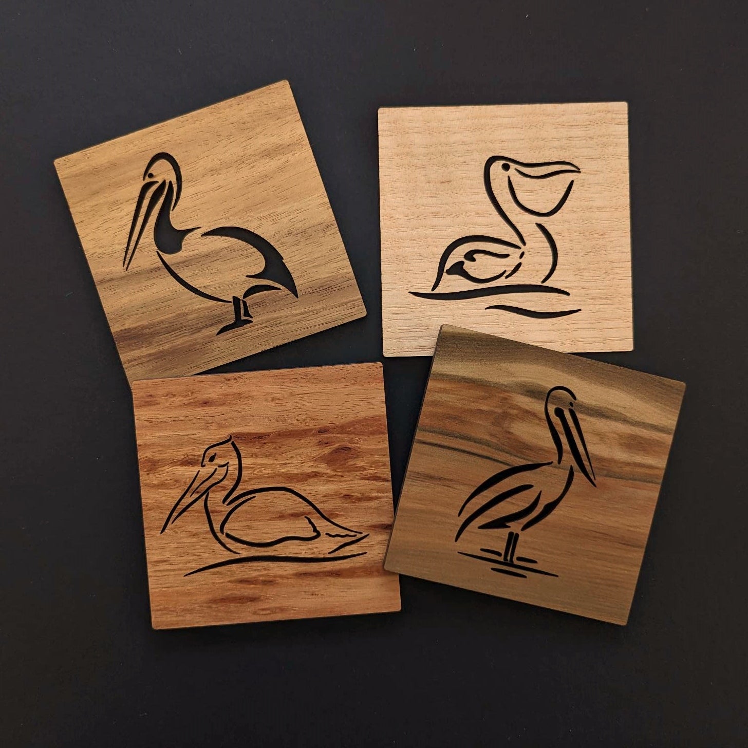 Pelican Coasters