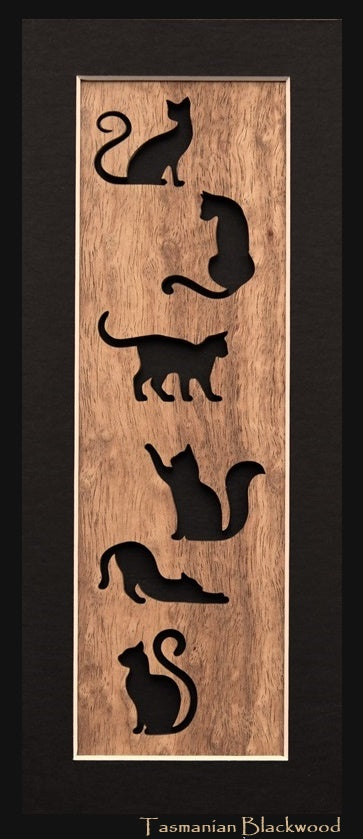 Cats Panel   4" x 10"