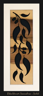 Load image into Gallery viewer, Gum Leaves Solid Panel 4&quot; x  10&quot;
