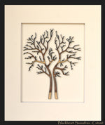Load image into Gallery viewer, Split Tree Of Life Panel   11&quot; x  14&quot;
